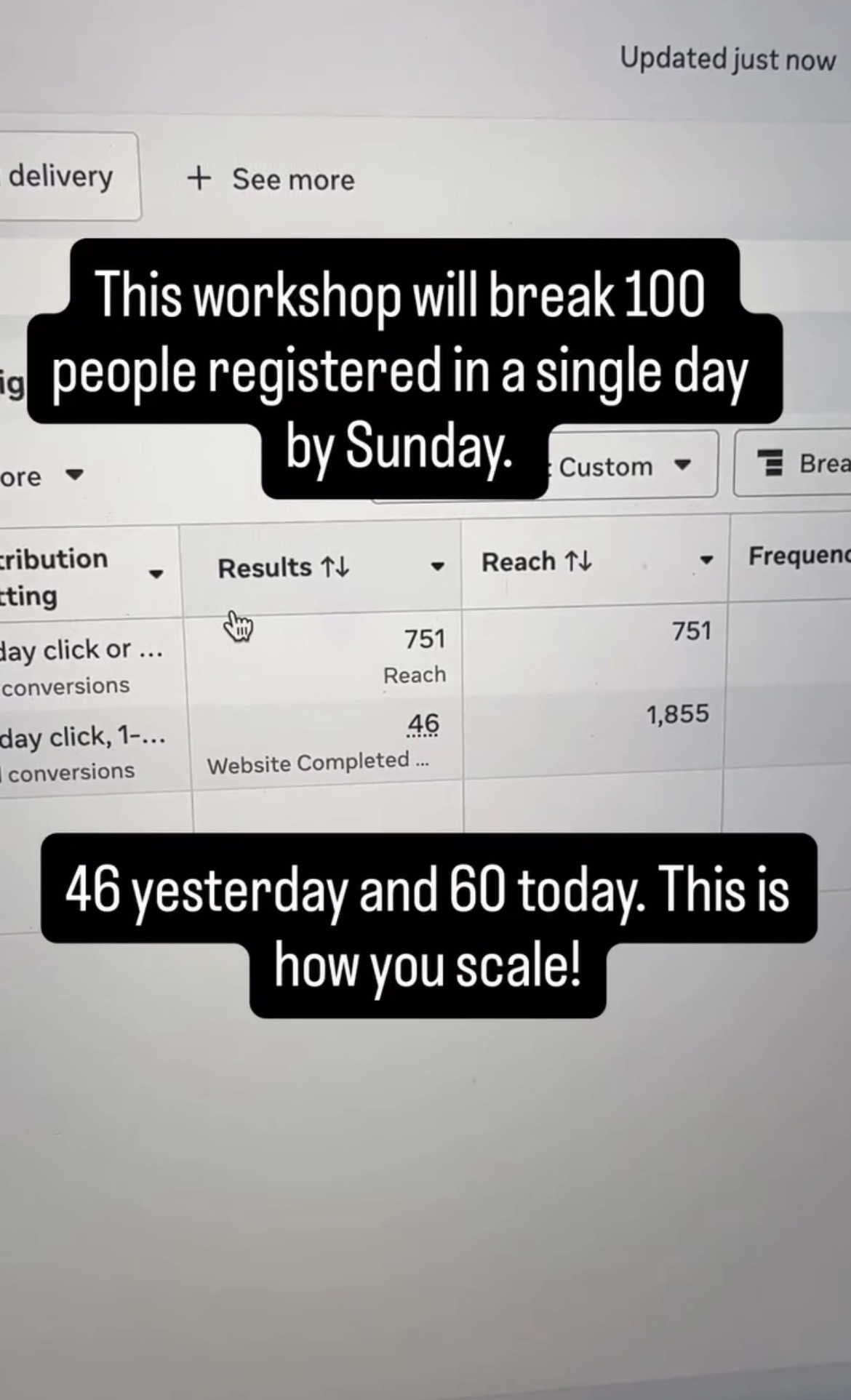More Therapy Clients Online Facebook ad