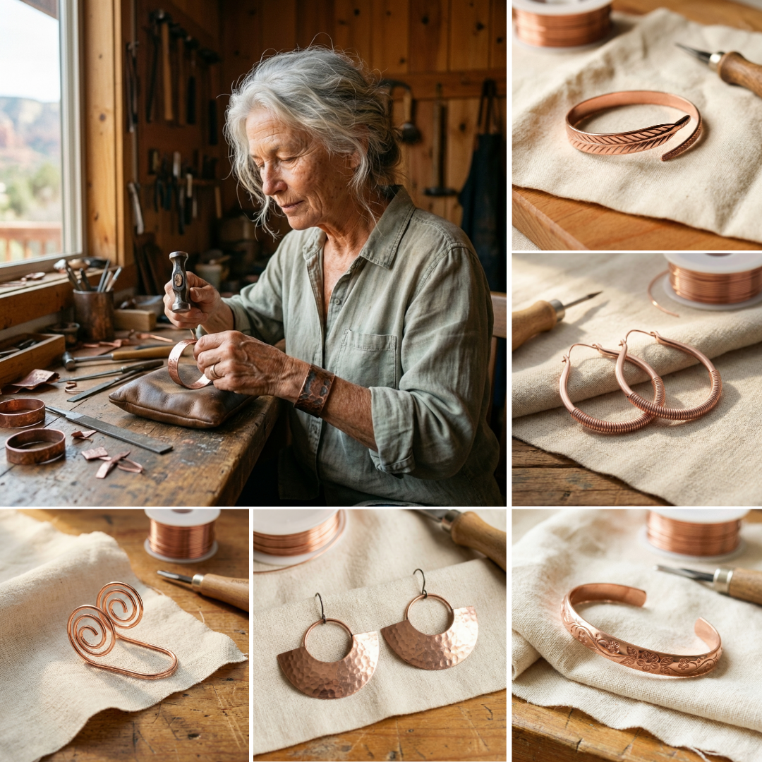 Vera’s Copper Jewelry Facebook ad