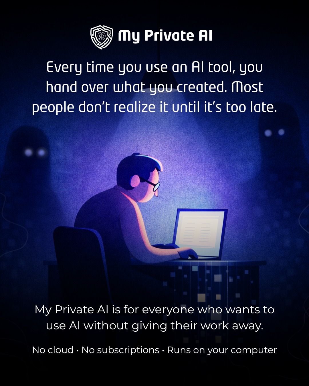 My Private AI Facebook ad: My Private AI - Waitlist