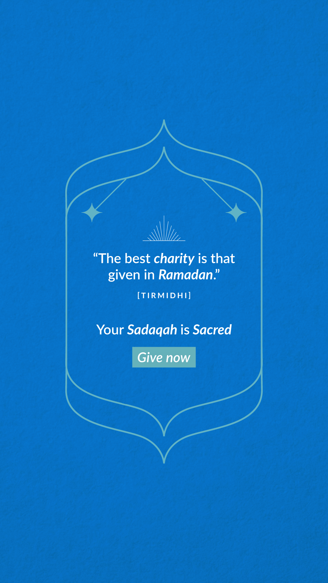 Islamic Relief UK Facebook ad