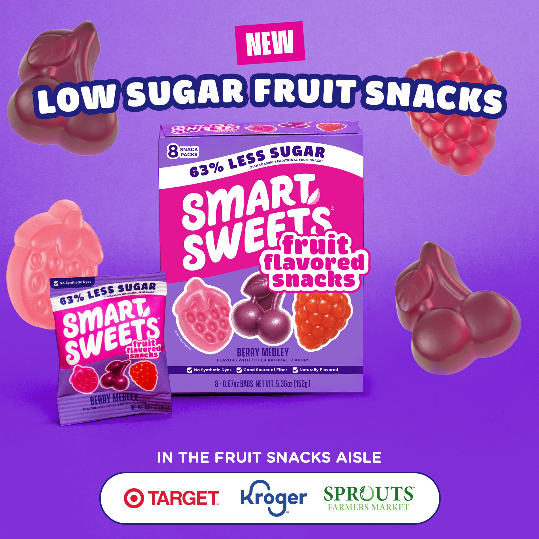 SmartSweets Facebook ad: Full of flavor, not sugar!