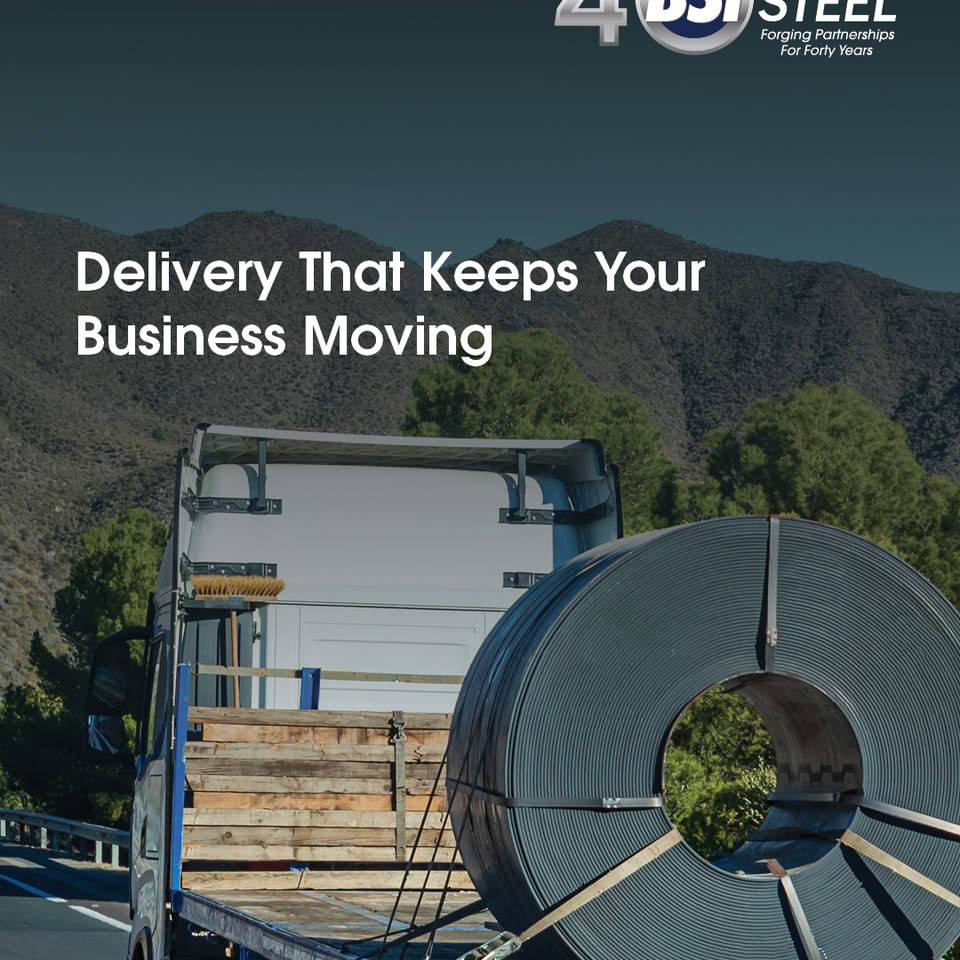 BSi Steel Zimbabwe Facebook ad: A strong supply means deliveries that are dependable…