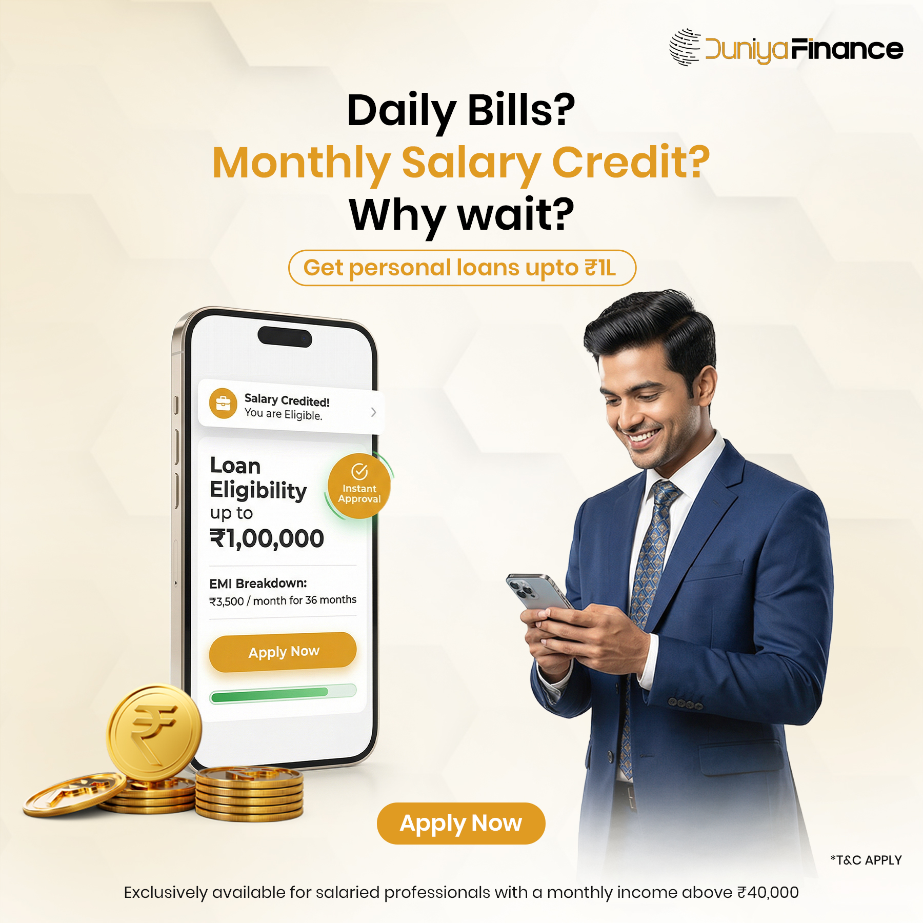 Duniya Finance Facebook ad