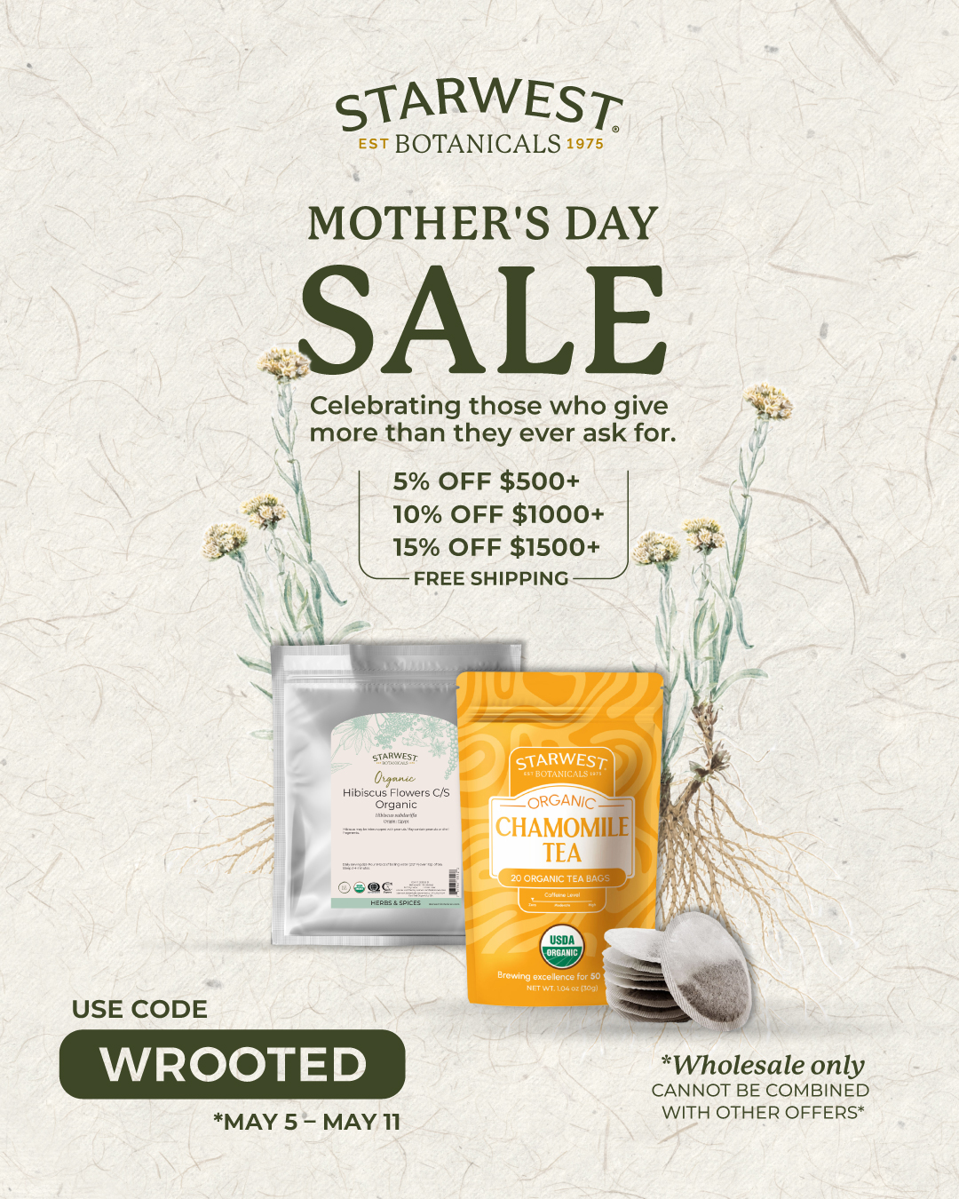 Starwest Botanicals Facebook ad