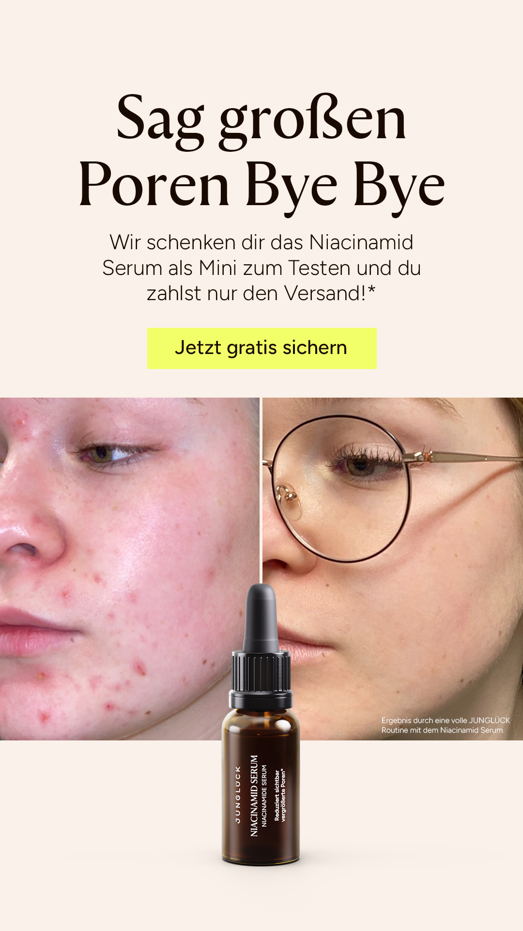 Junglück Facebook ad