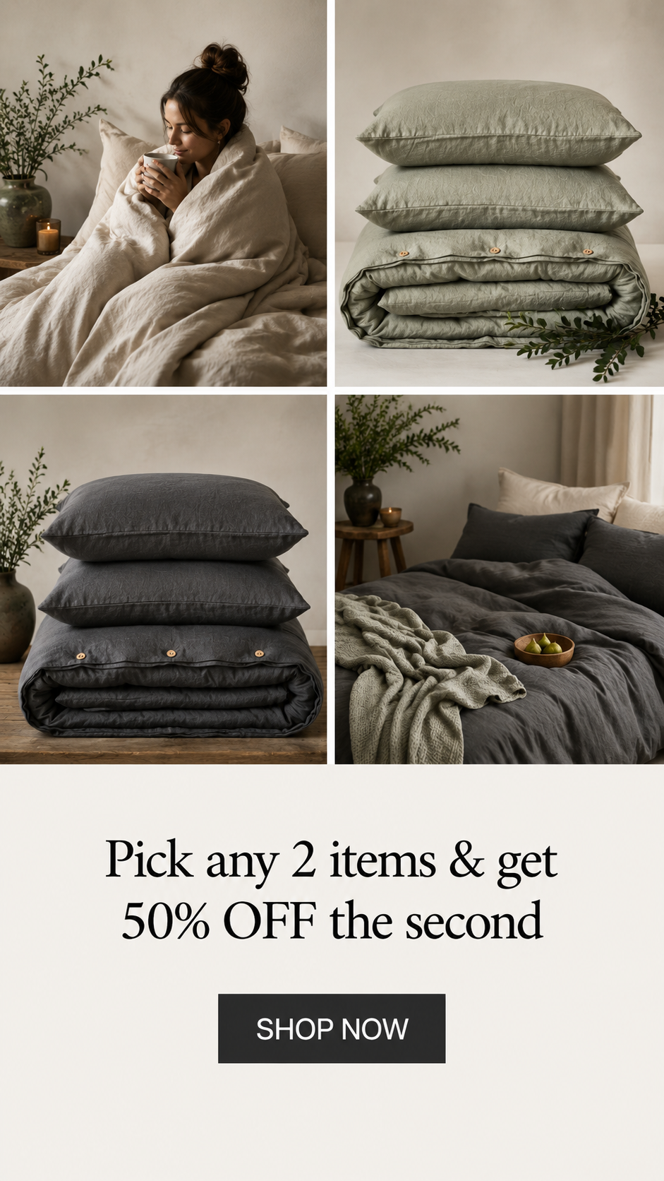 MagicLinen Facebook ad