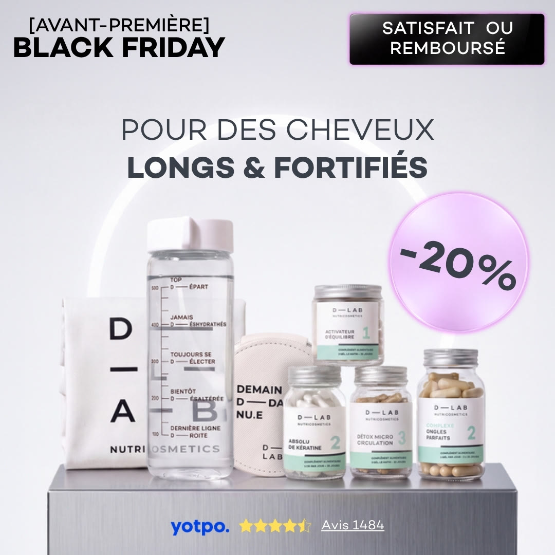 D-LAB NUTRICOSMETICS Facebook ad: Jusqu'à -40% chez DLAB