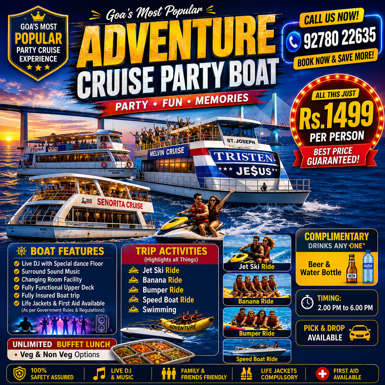 Goa Trip Advisor Facebook ad: Chat with us