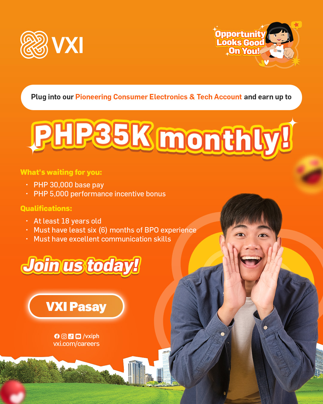 VXI PH Facebook ad