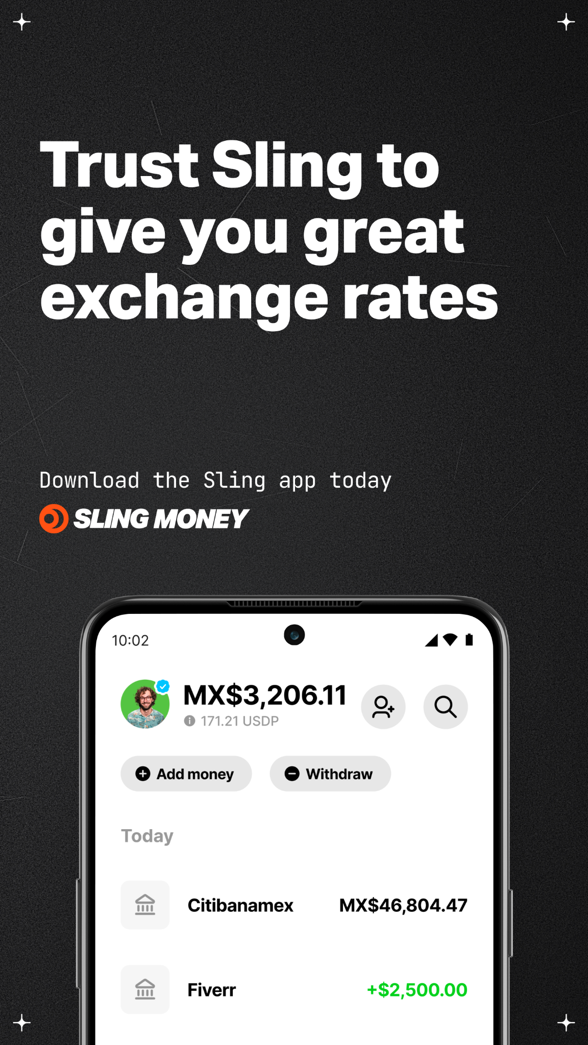 Sling Money Facebook ad from Mar 11, 2026