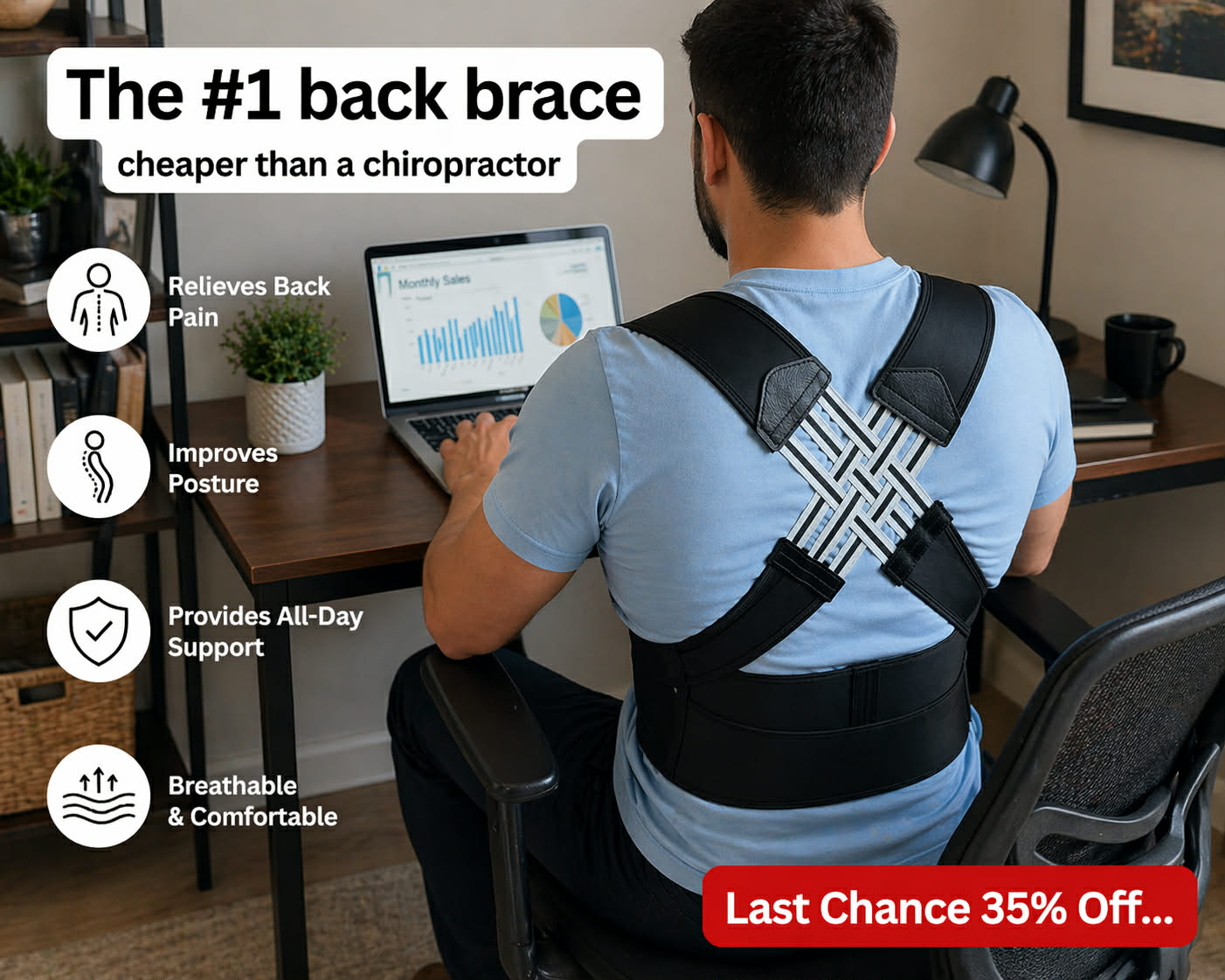 GoodPosture Facebook ad