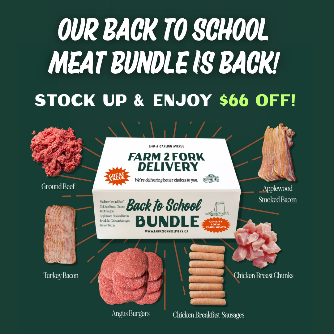 Farm 2 Fork Canada Facebook ad: Back to School Bundle | Farm2Fork