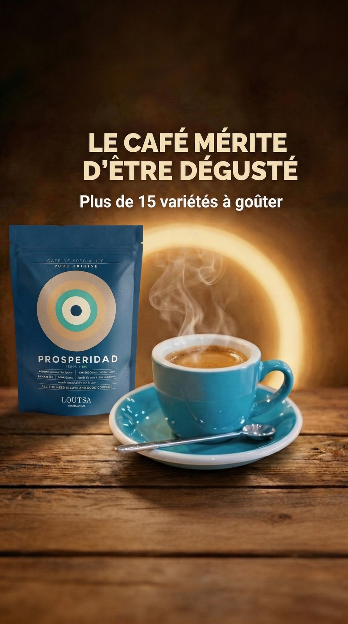 Loutsa Torréfacteur Facebook ad