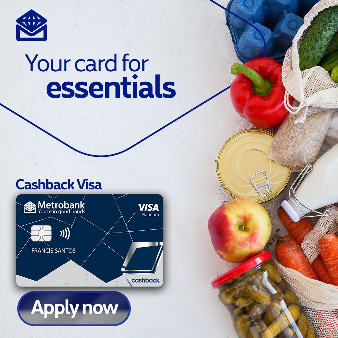 Metrobank Card Facebook ad