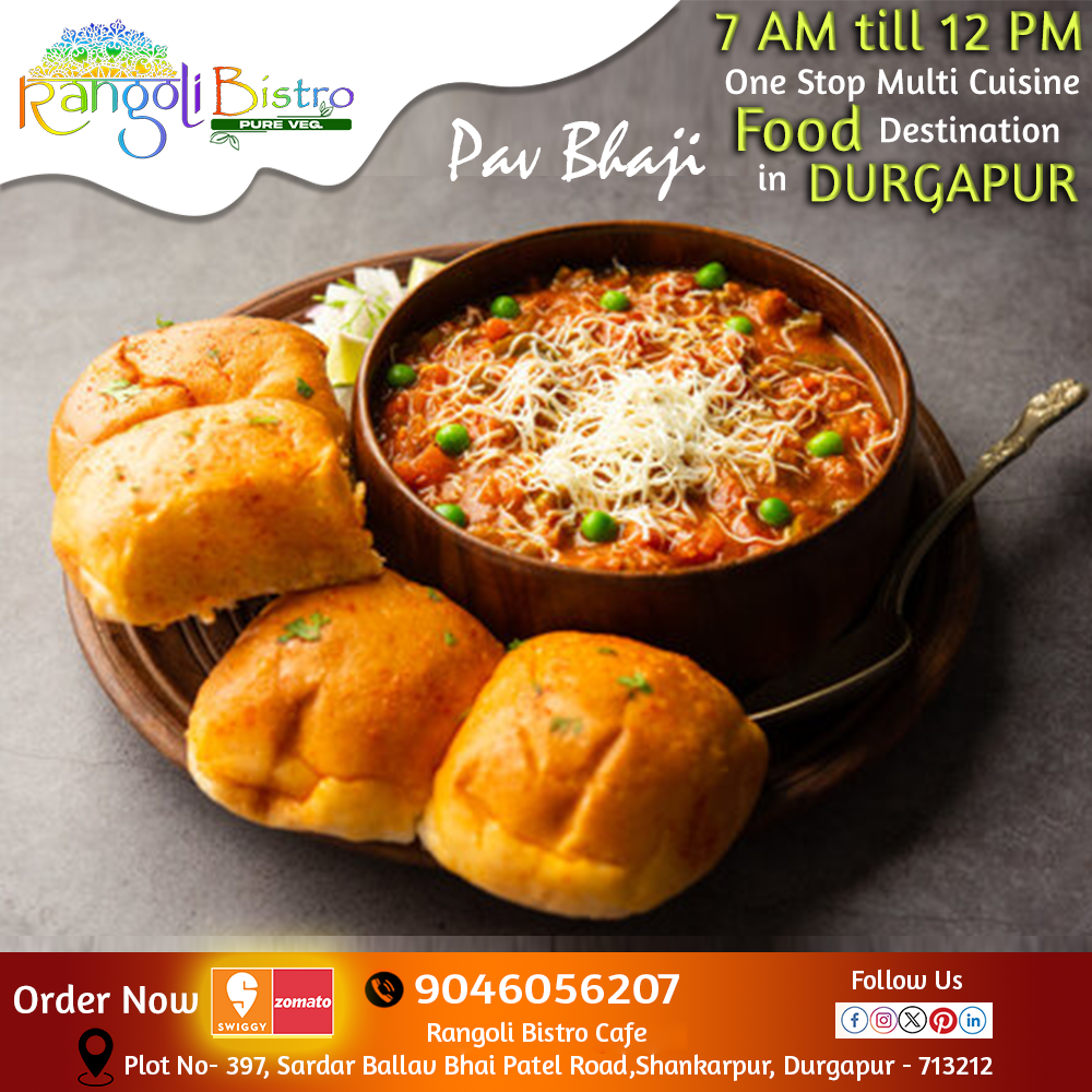 Rangoli Bistro Cafe Facebook ad: 7 AM till 12 PM One Stop Multi…