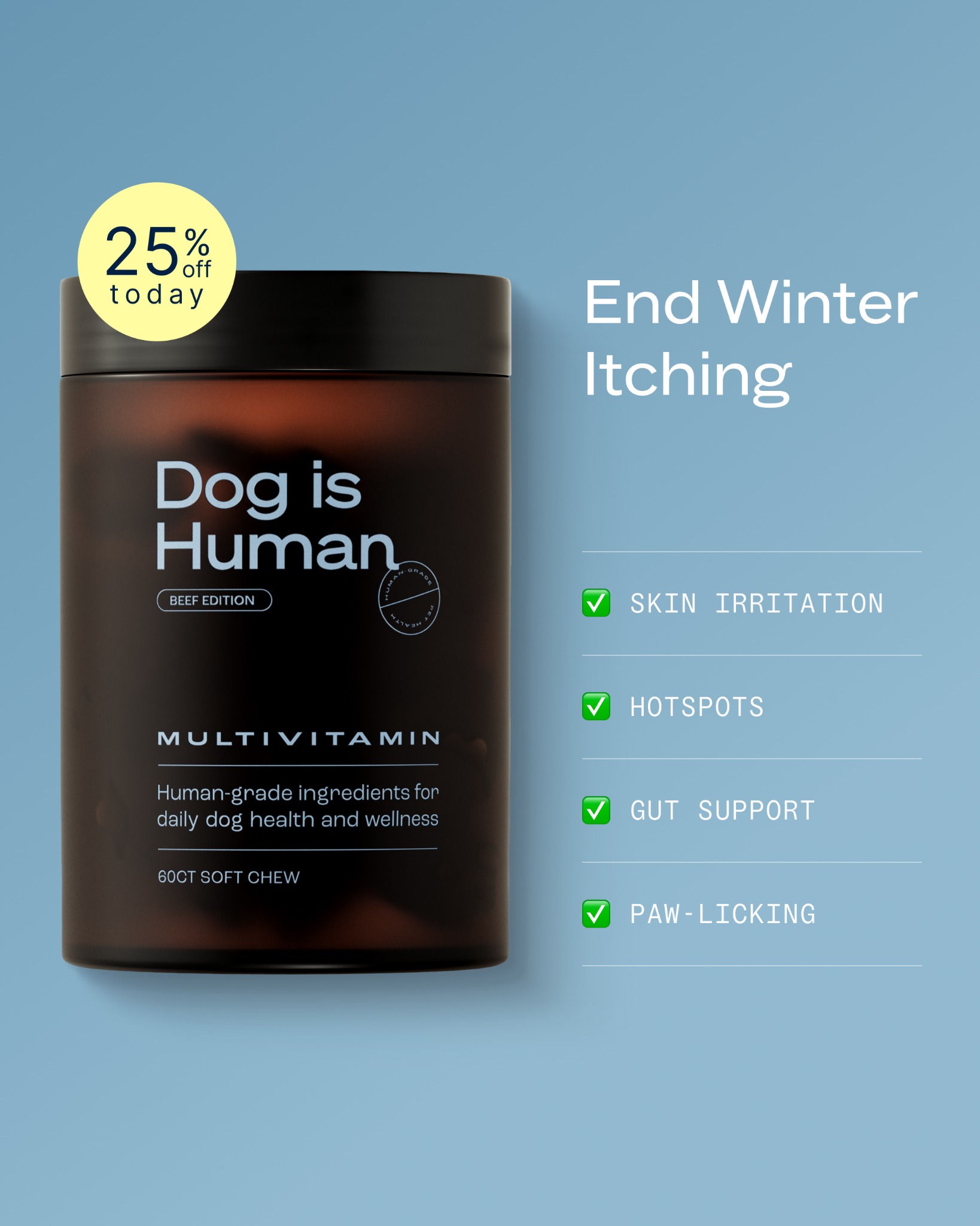 Dog is Human Facebook ad
