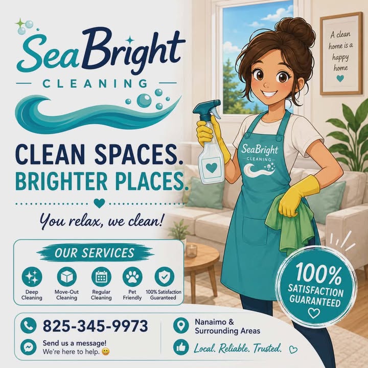 SeaBright Cleaning Facebook ad