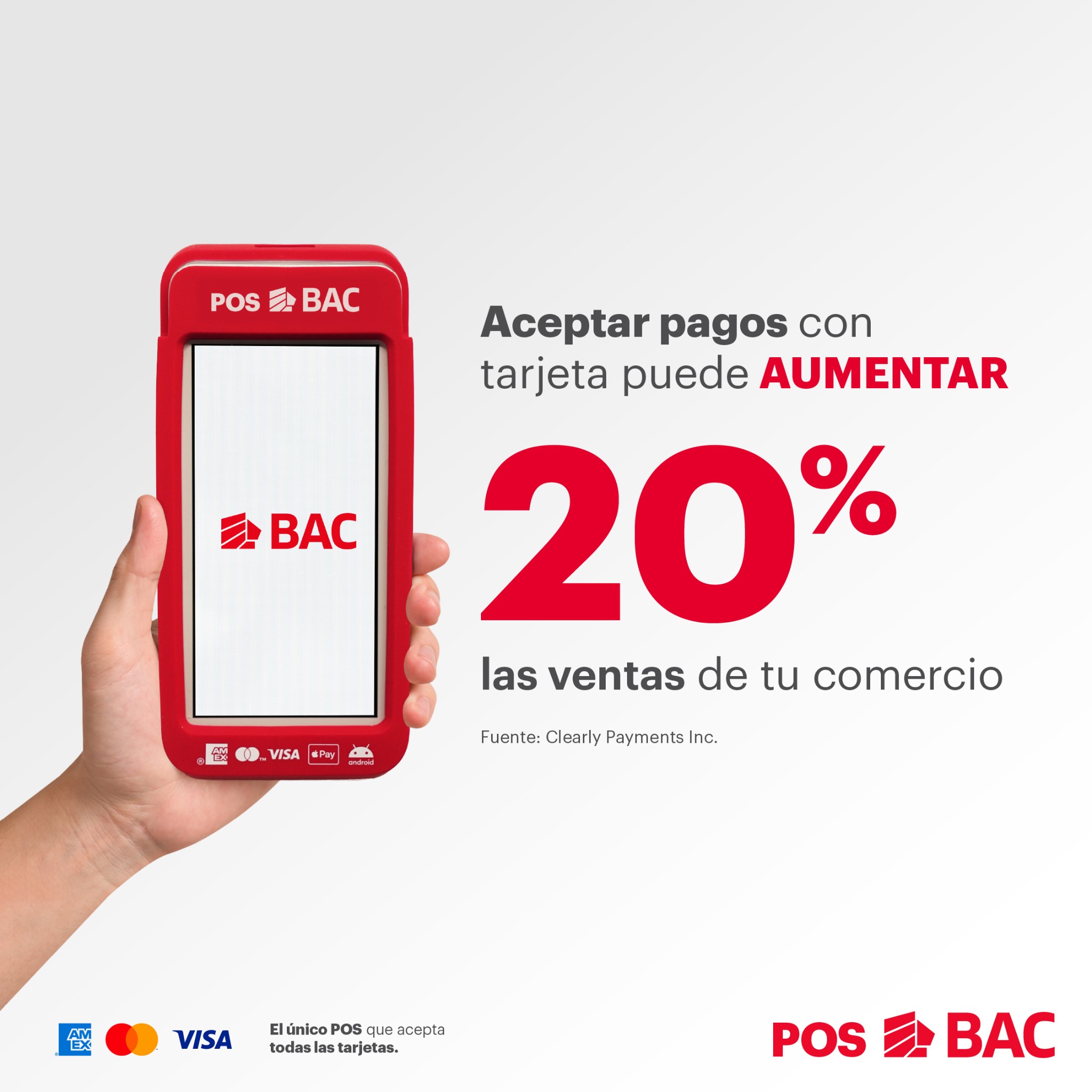 BAC Credomatic Facebook ad