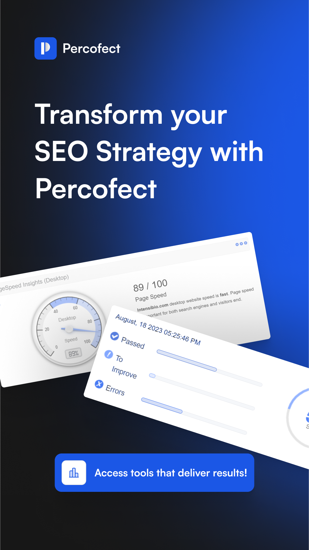 Percofect Facebook ad