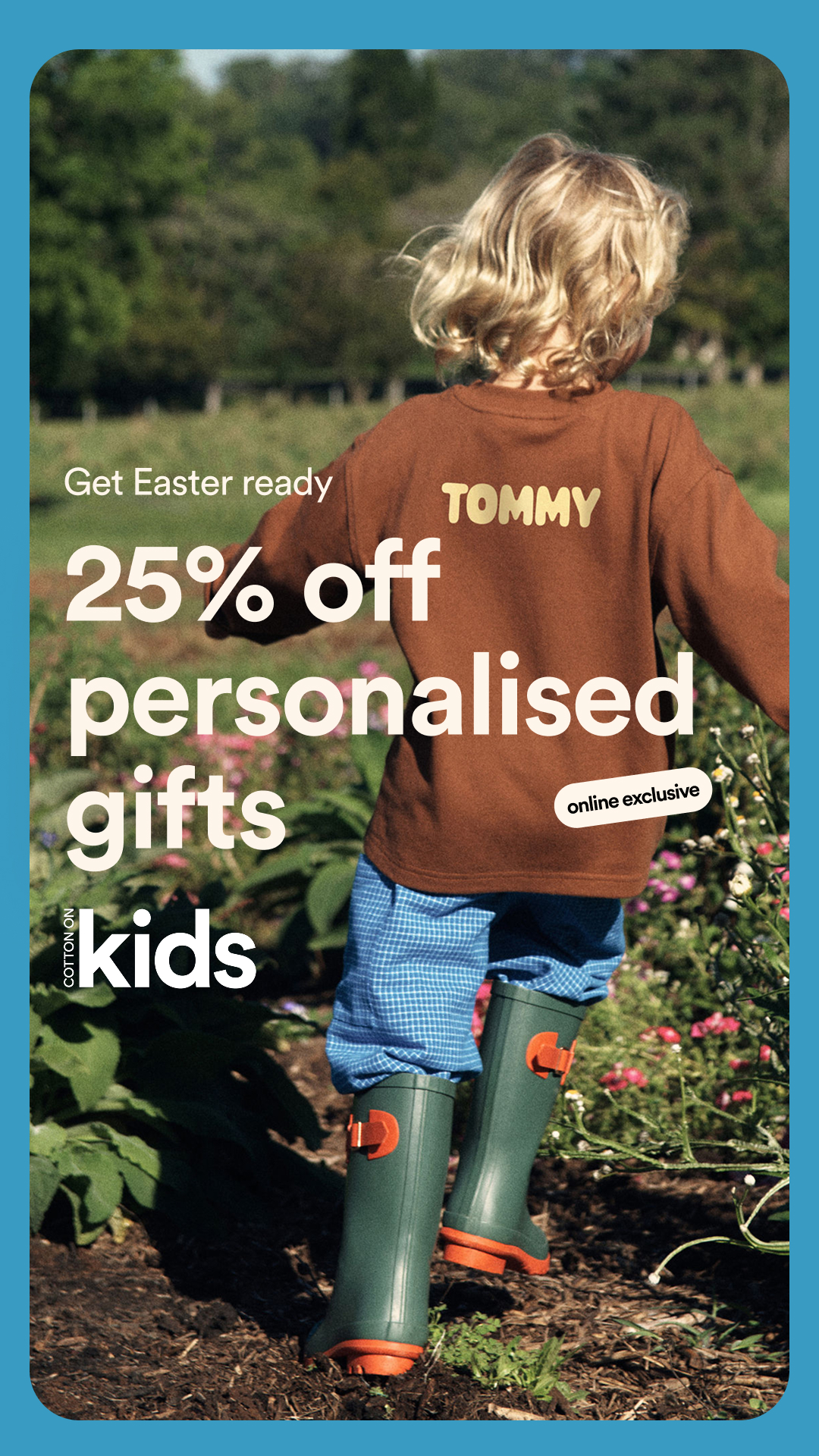 Cotton On Kids Facebook ad
