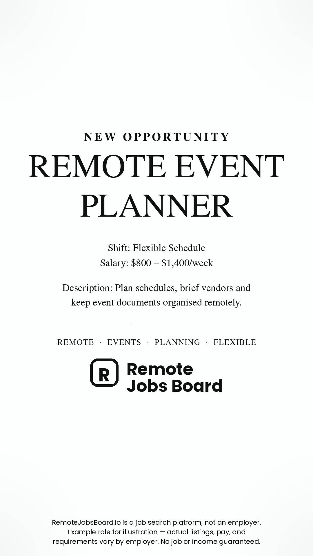Remote Jobs Board - Work From Anywhere Facebook ad: Find Remote Jobs