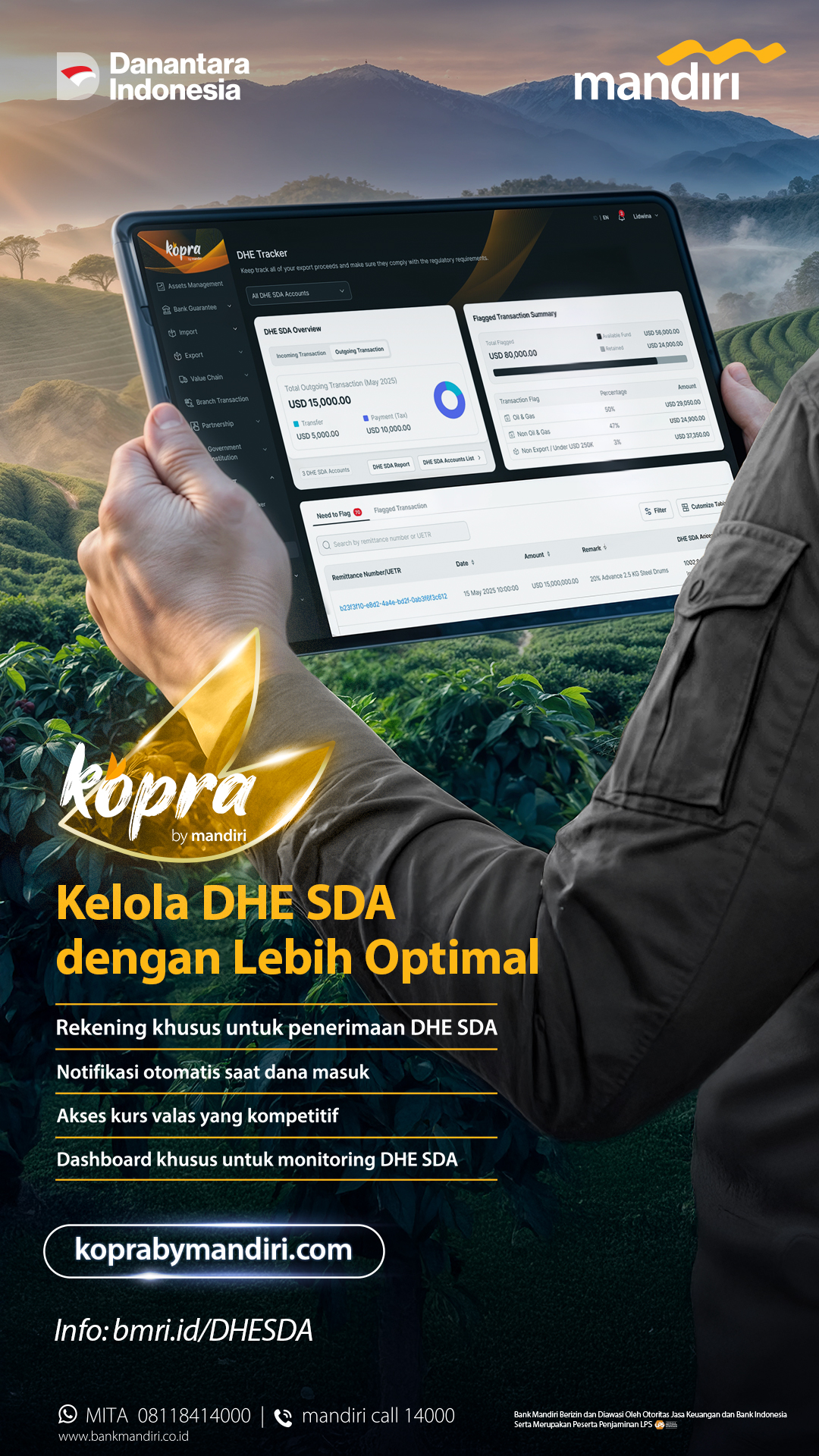 Bank Mandiri Facebook ad