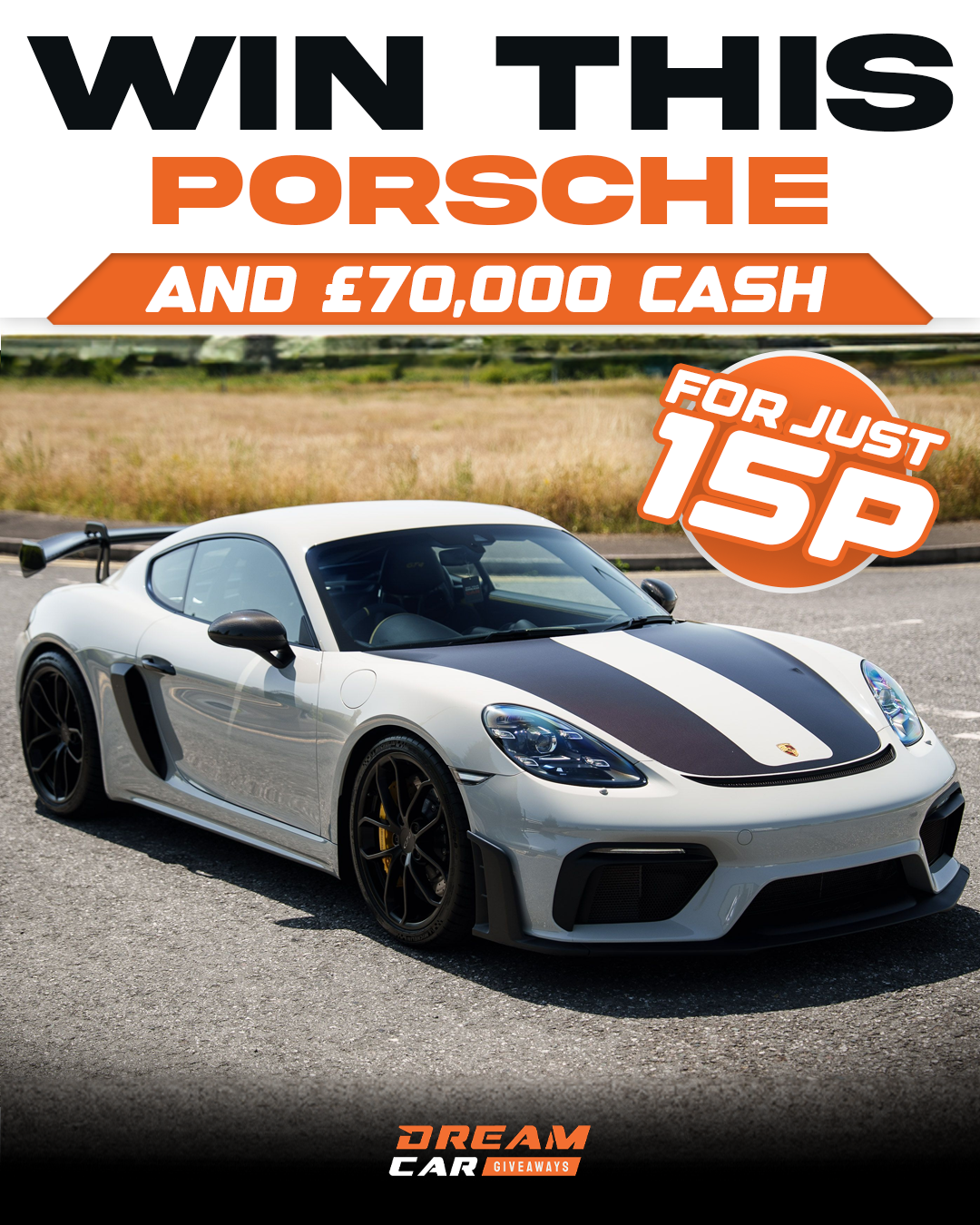 Dream Car Giveaways Facebook ad