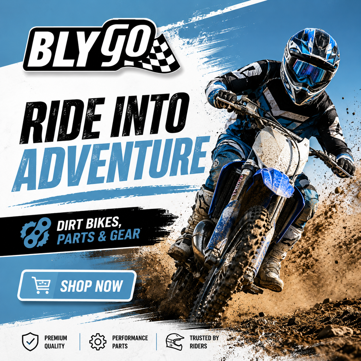 Blygo: Motorcycle Parts and Accessories Store Facebook ad
