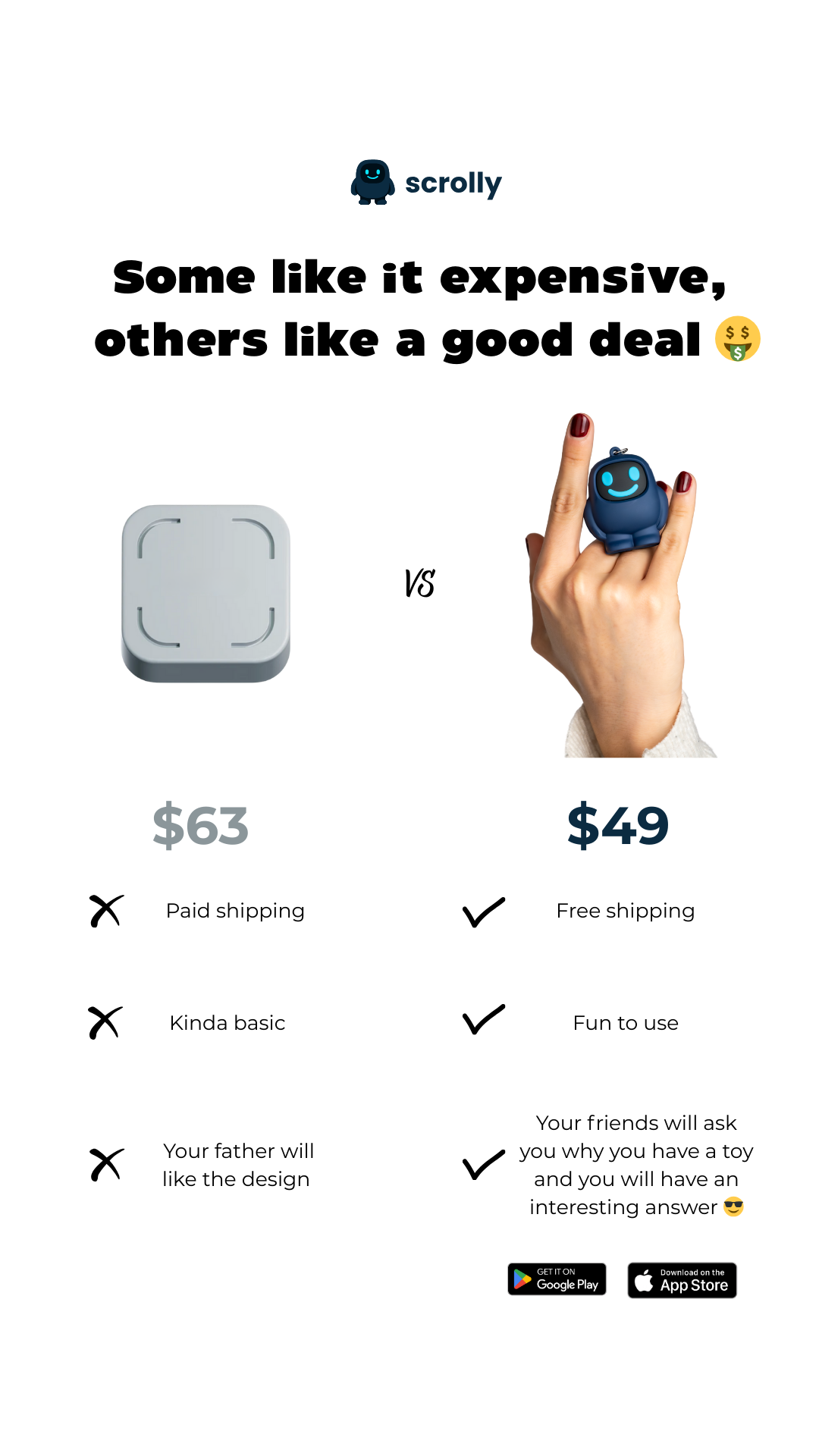 Scrolly Facebook ad