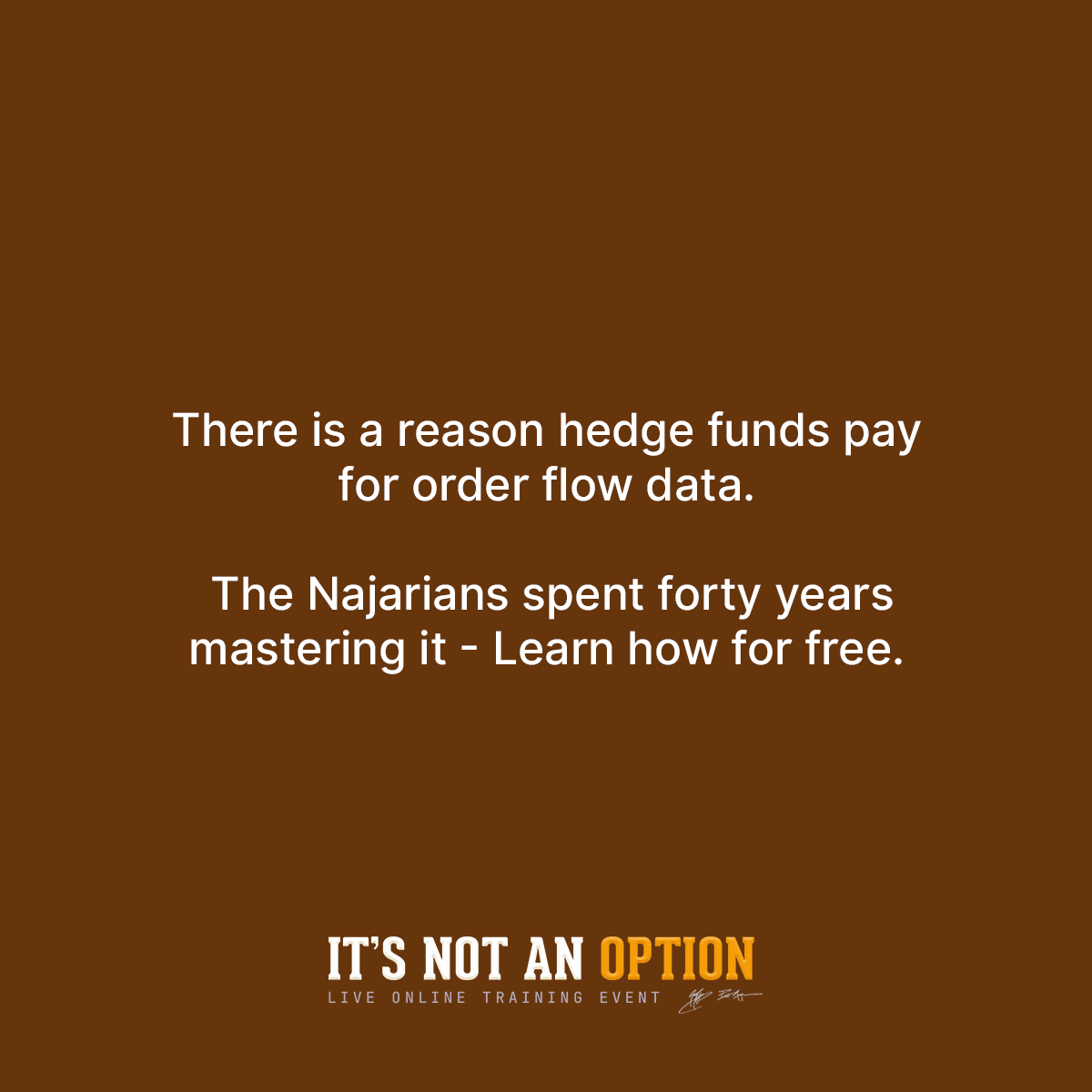 Najarian Brothers Facebook ad