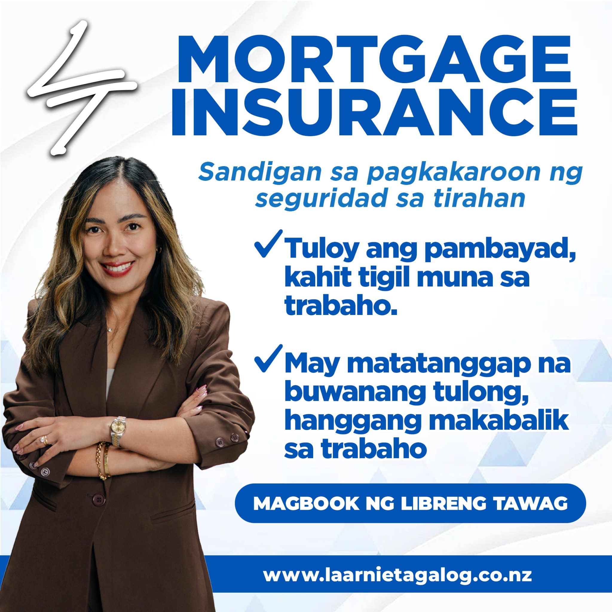 Laarnie Tagalog - Senior Insurance Adviser Facebook ad: Lets Get You Covered