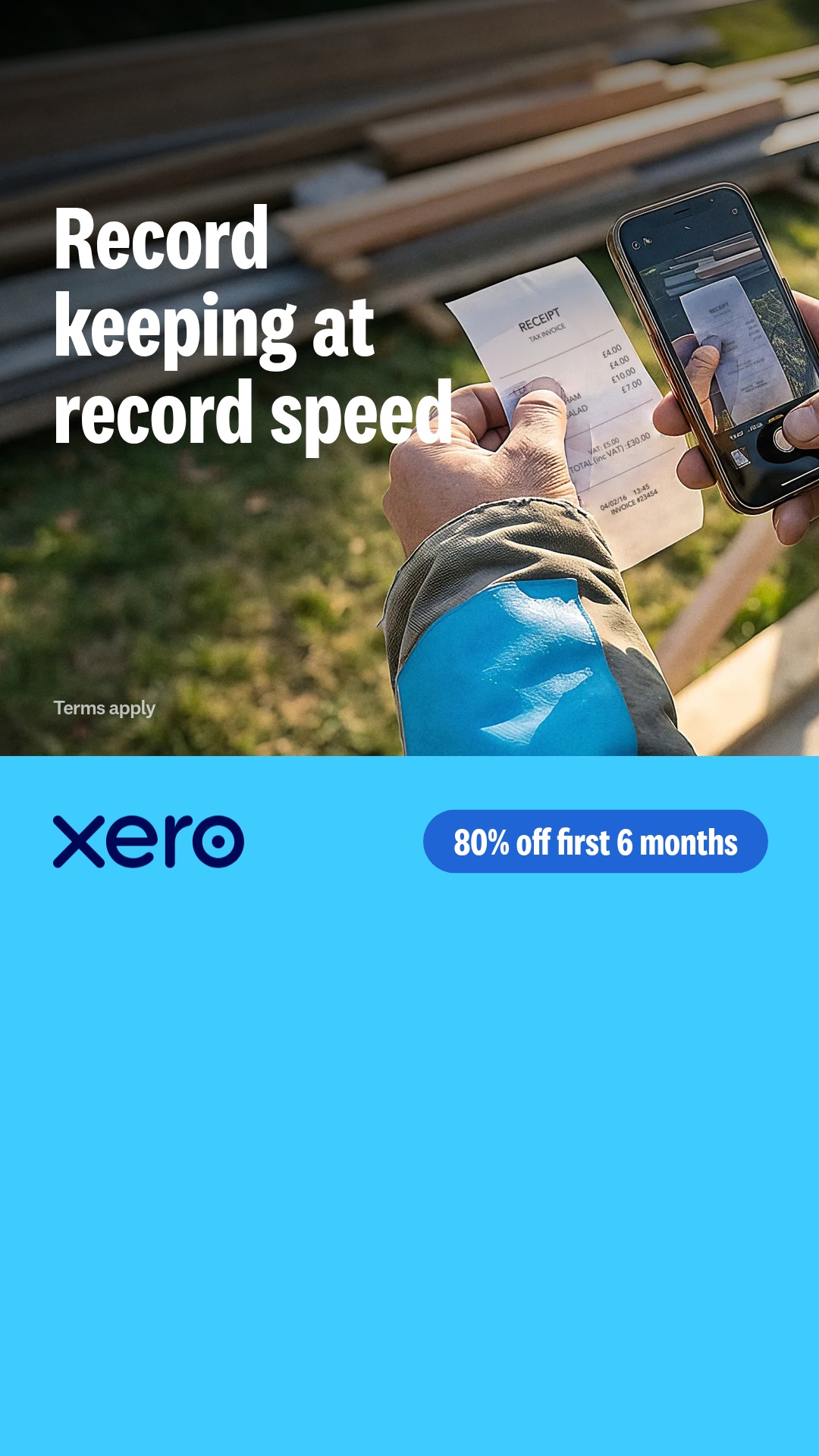 Xero Facebook ad