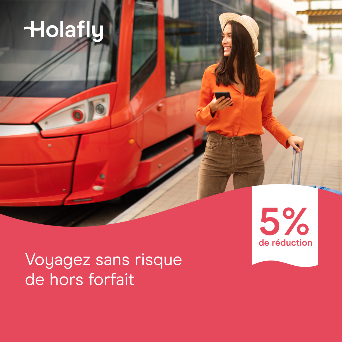 Holafly - French Facebook ad