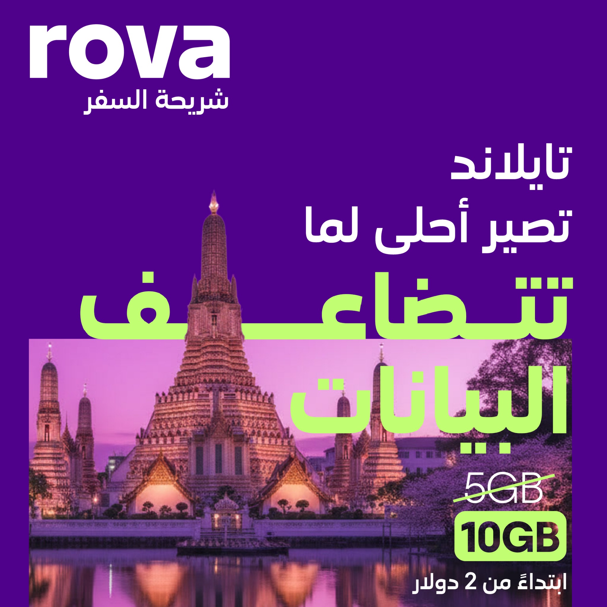 Rova-esim Facebook ad