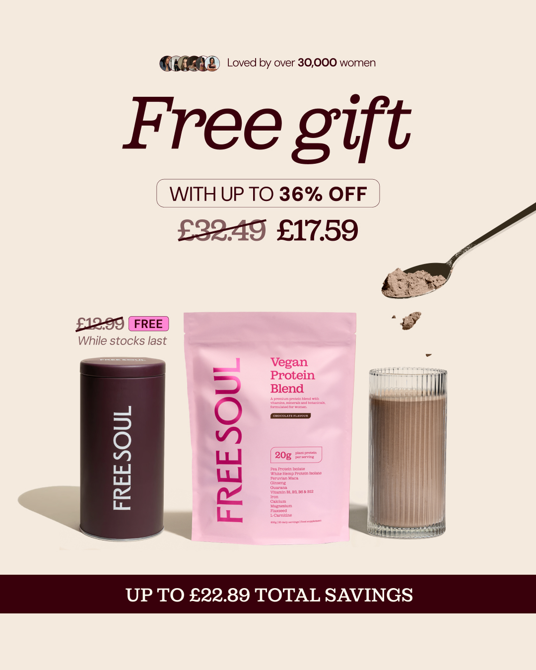 Free Soul Facebook ad