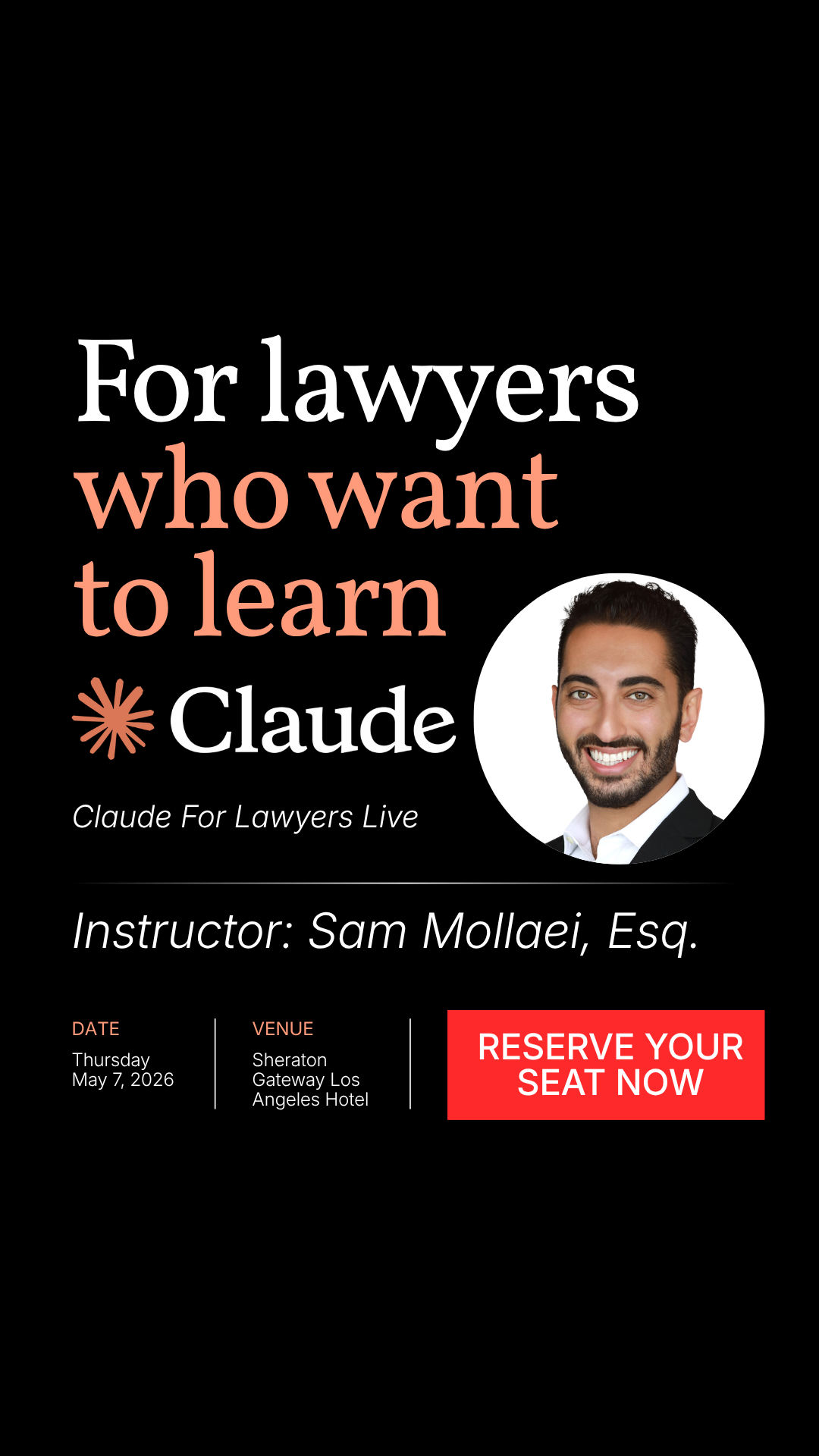 Sam Mollaei Facebook ad