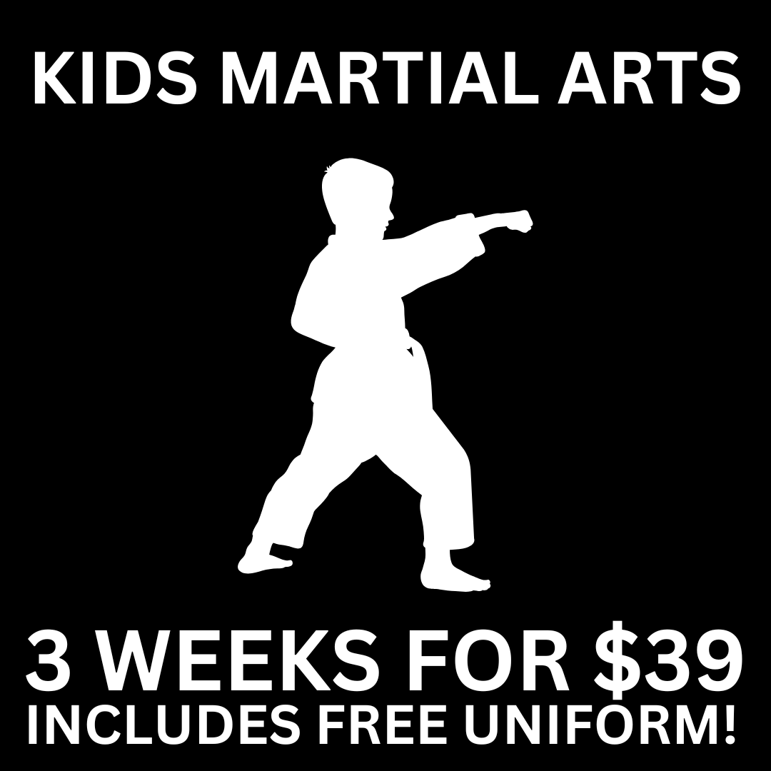 Gold Star ATA Martial Arts Facebook ad: 3 Weeks of Martial Arts for $39!
