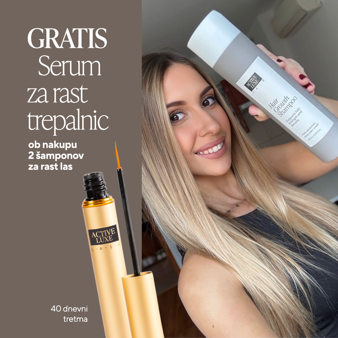 Active Luxe Cosmetics Slovenia Facebook ad from Apr 1, 2026