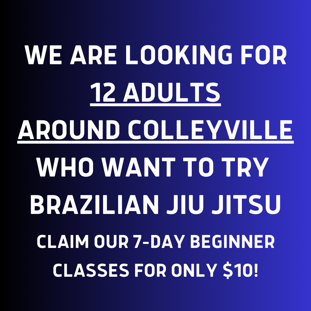 JJ Machado DFW Brazilian Jiu Jitsu Facebook ad: 1 Week JIU JITSU TRIAL for only $10