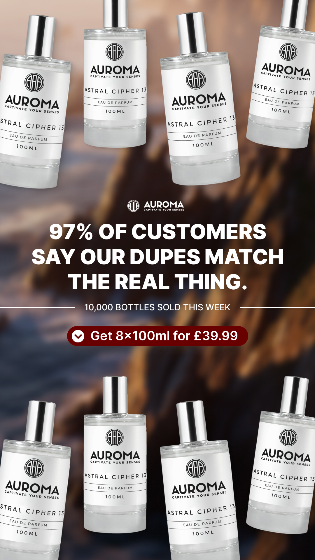 Auroma Fragrances Facebook ad