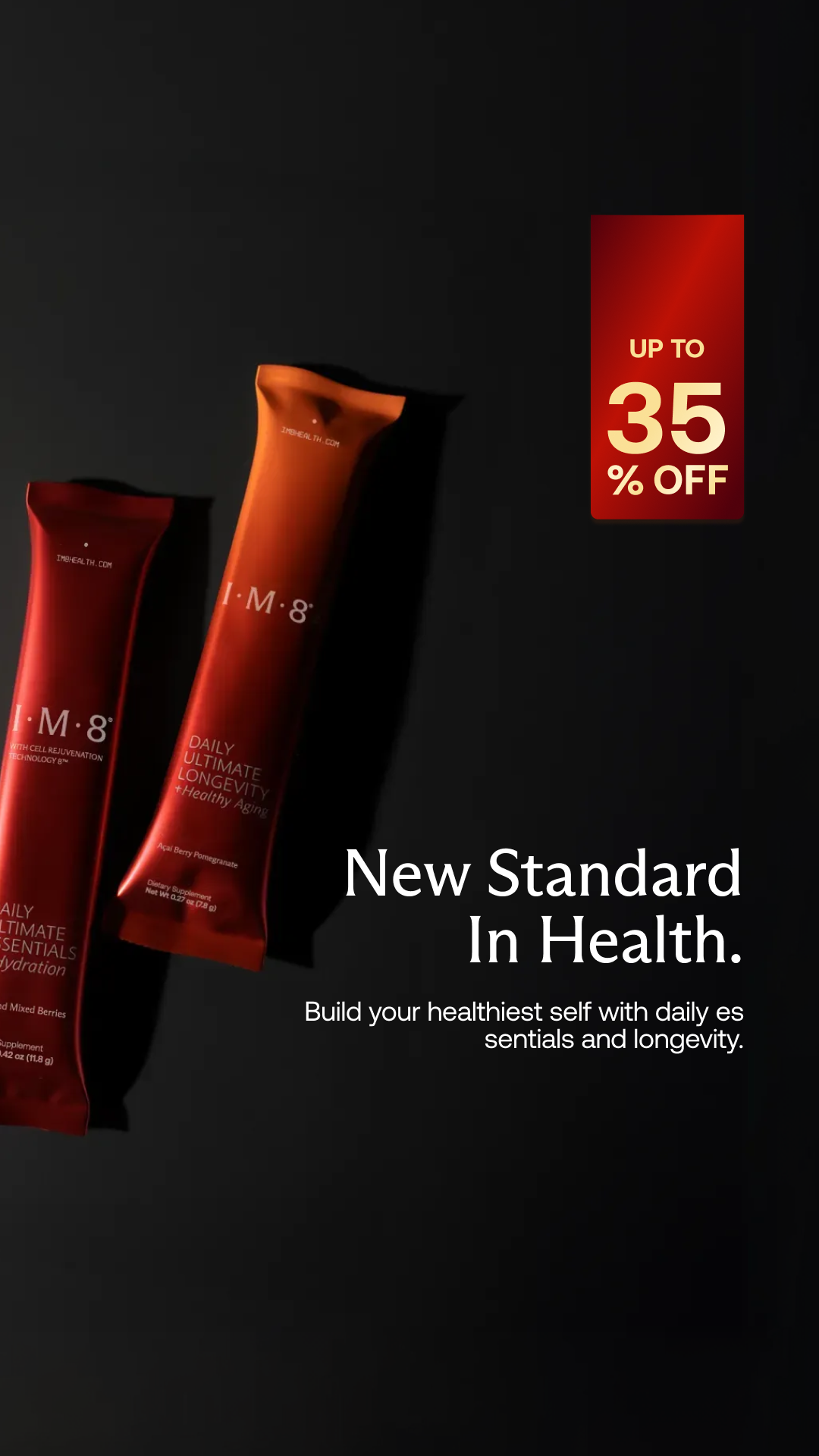IM8 Health Facebook ad