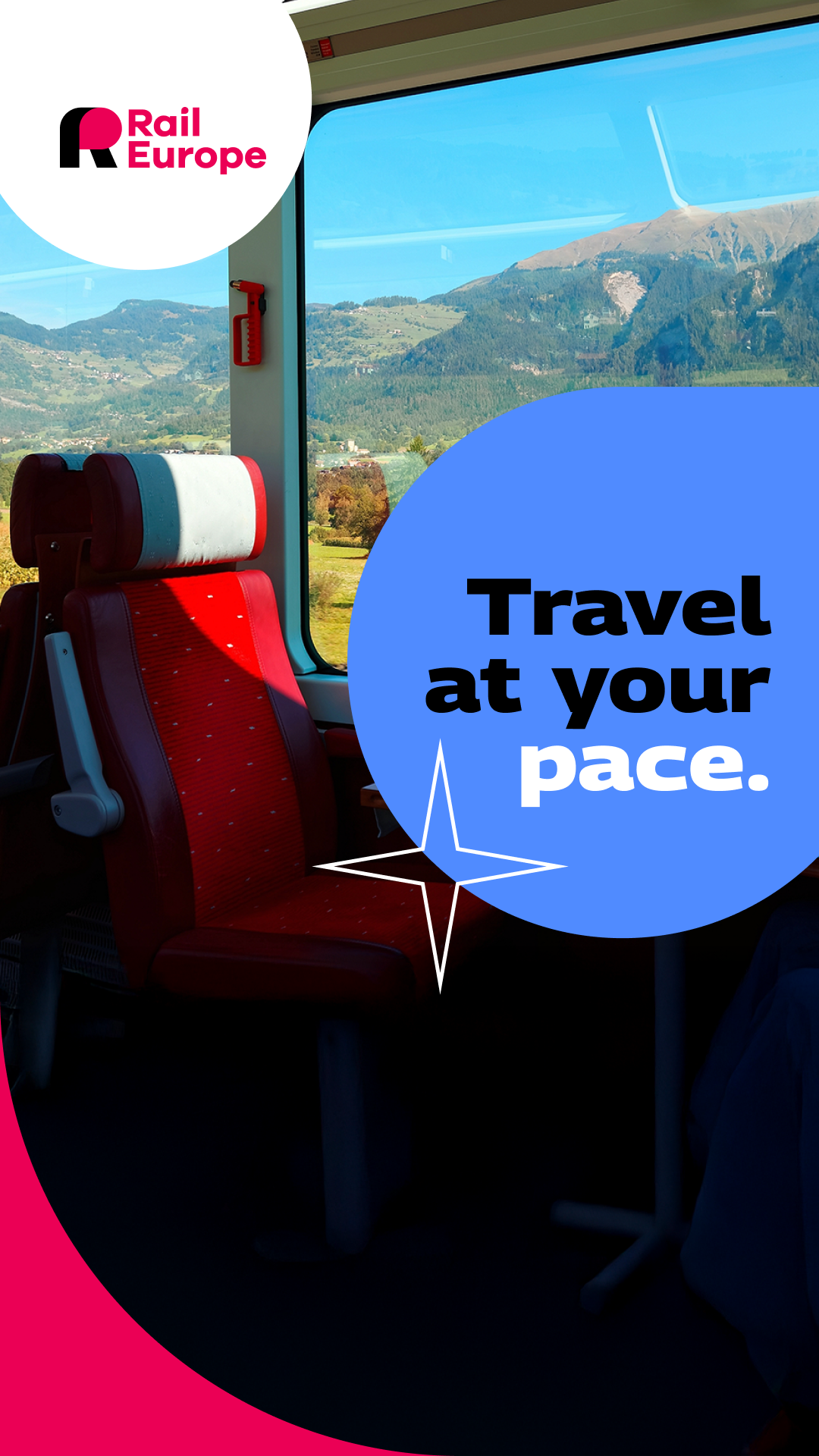 Rail Europe Facebook ad from Dec 9, 2025
