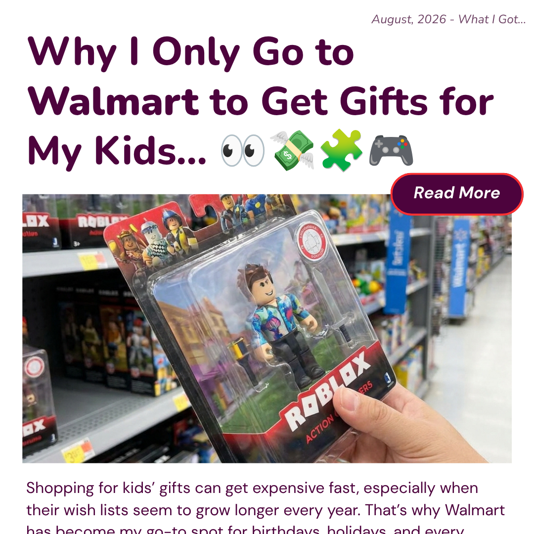What I Got Facebook ad