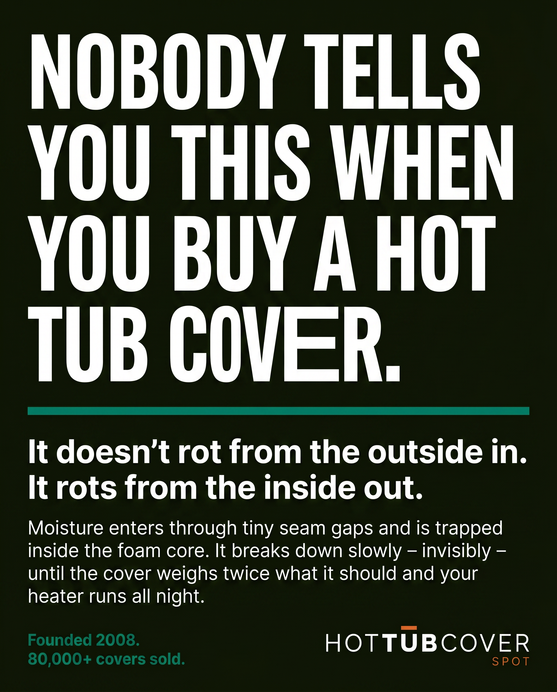 Hot Tub Cover Spot Facebook ad