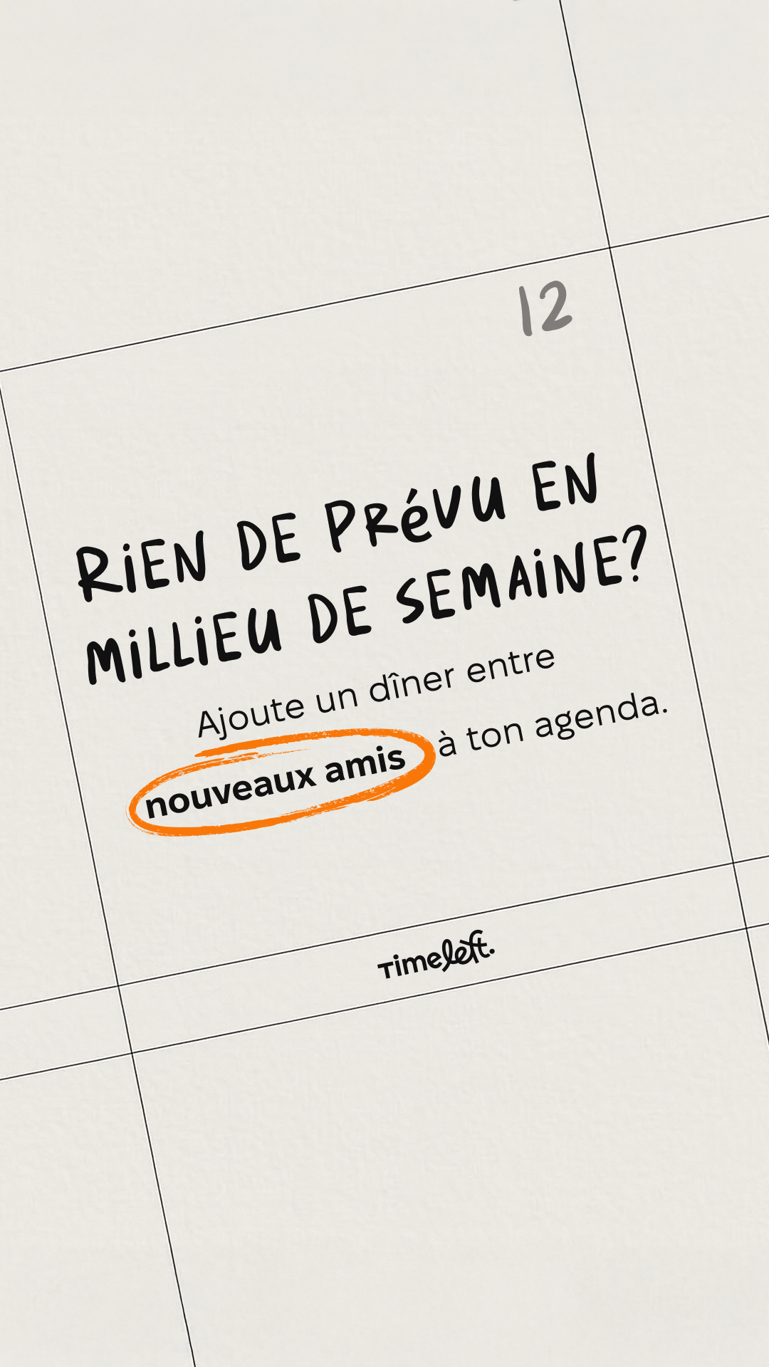 Timeleft France Facebook ad