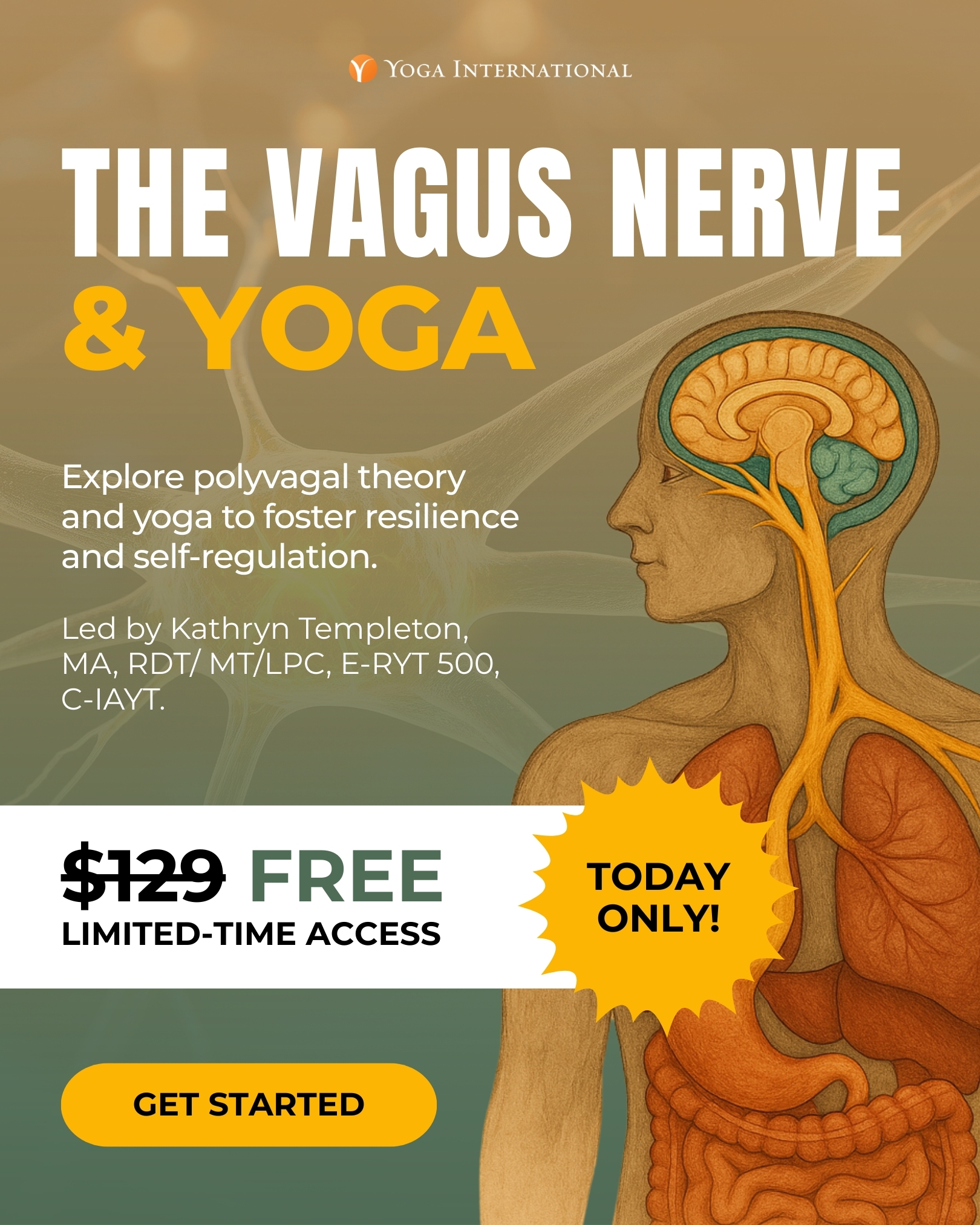 Yoga International Facebook ad