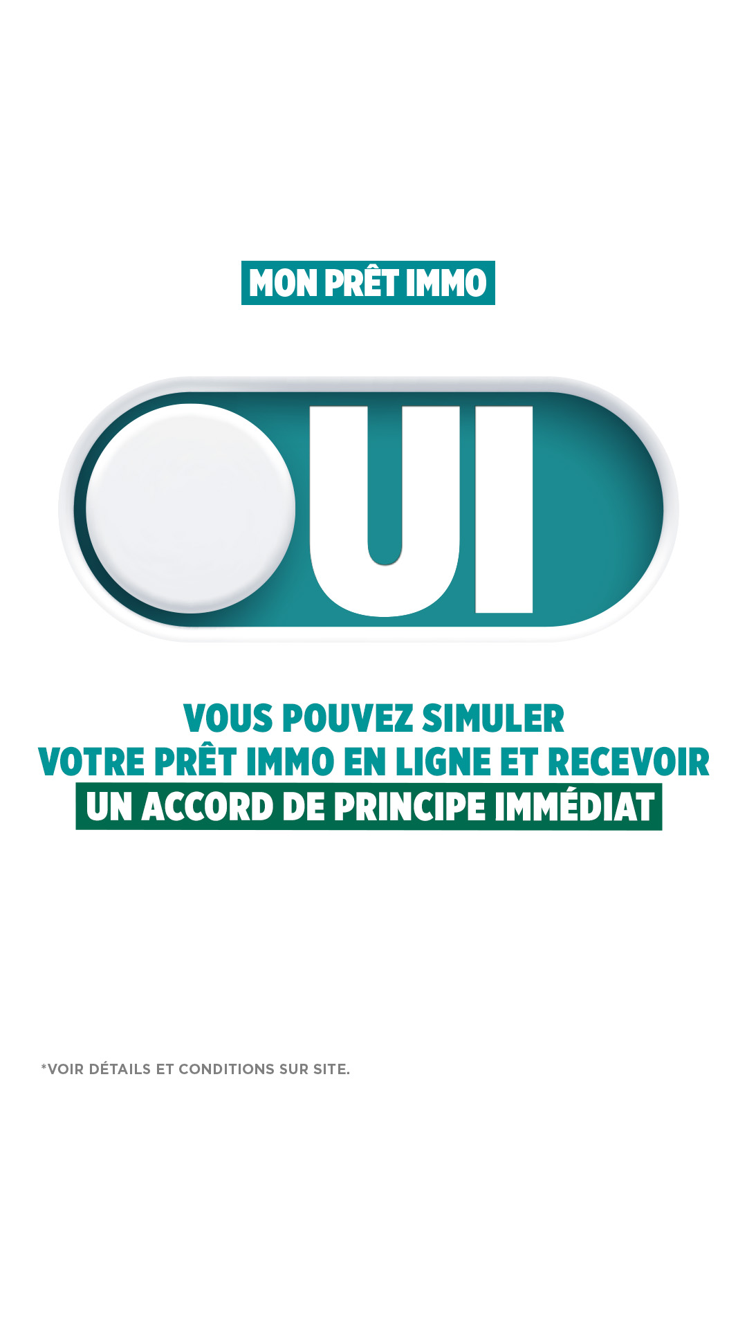 Crédit Agricole e-immobilier Facebook ad