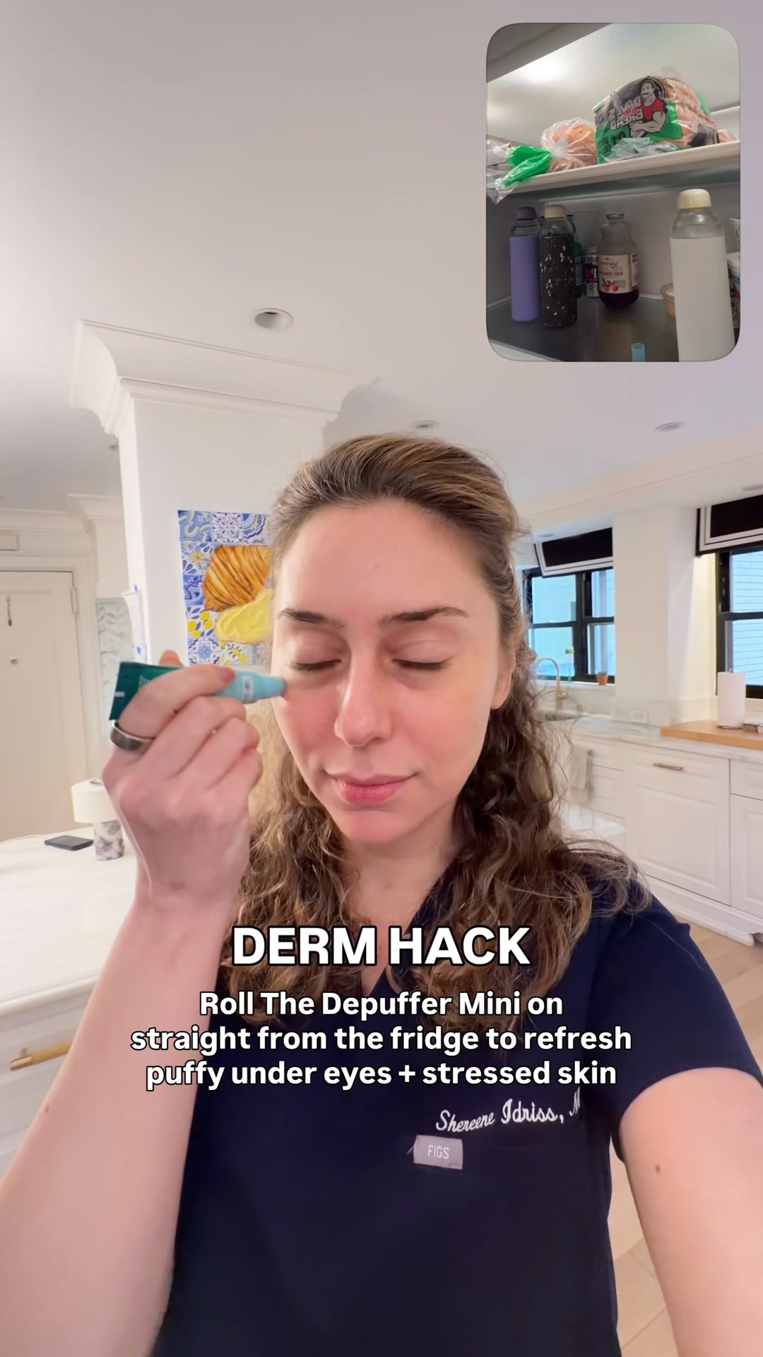Shereene Idriss, MD Facebook ad: Shop The Depuffer Mini