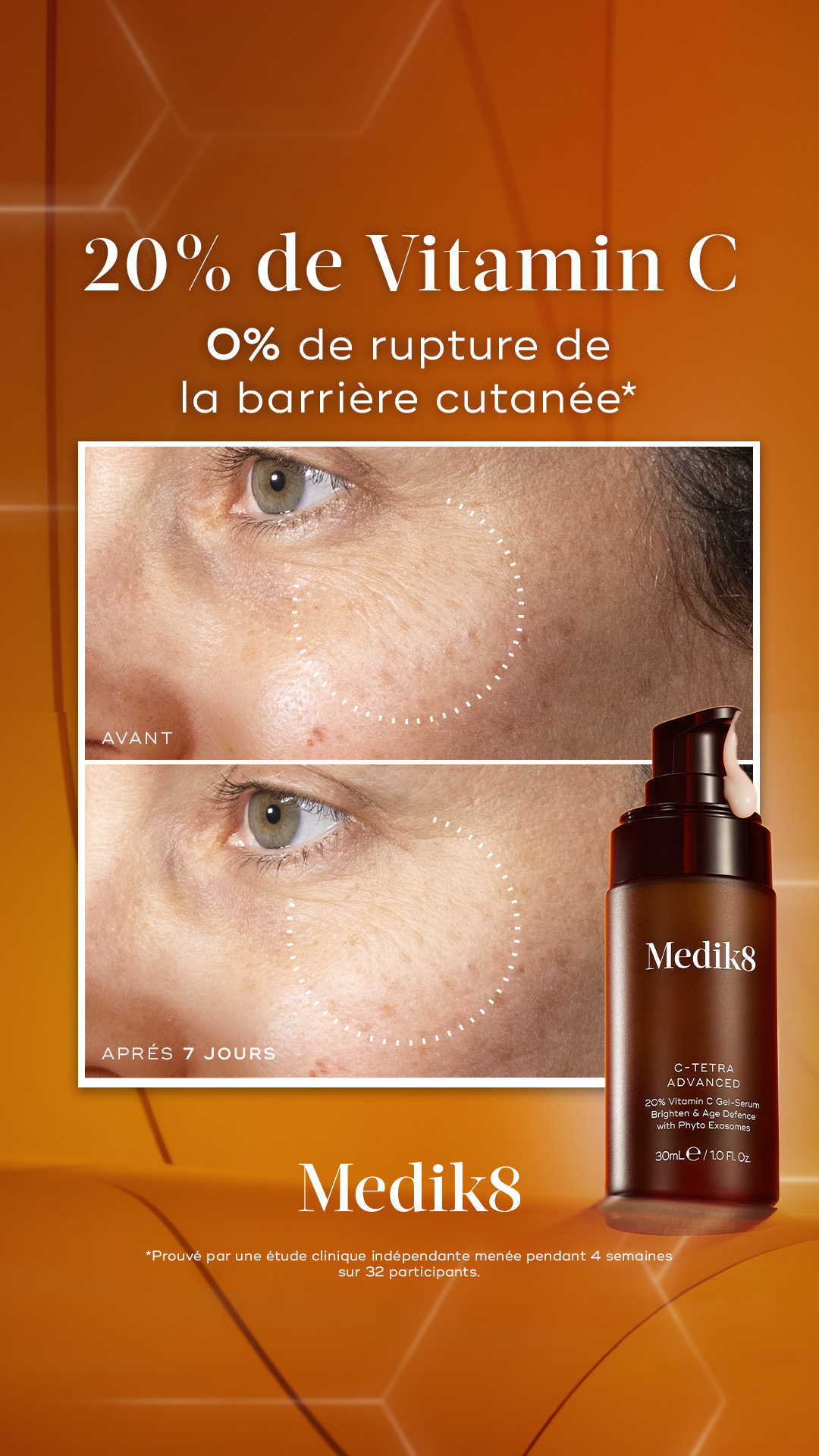 Medik8 Facebook ad