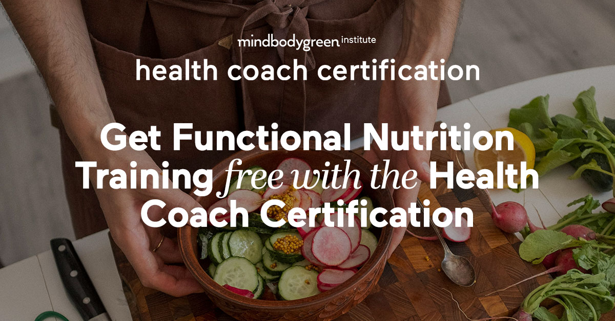 mindbodygreen Institute Facebook ad